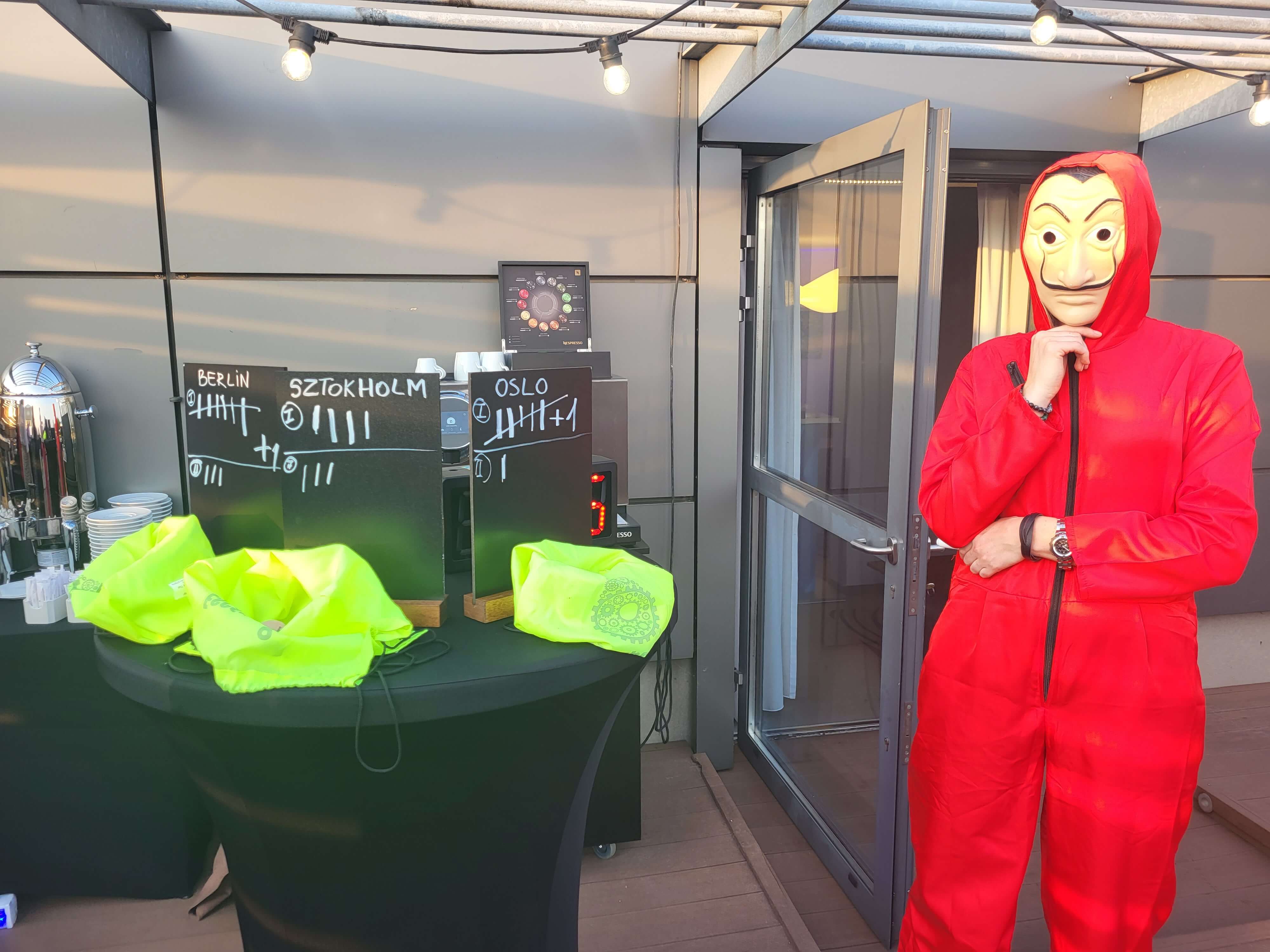 ATTRACTIONS FOR A COMPANY EVENT